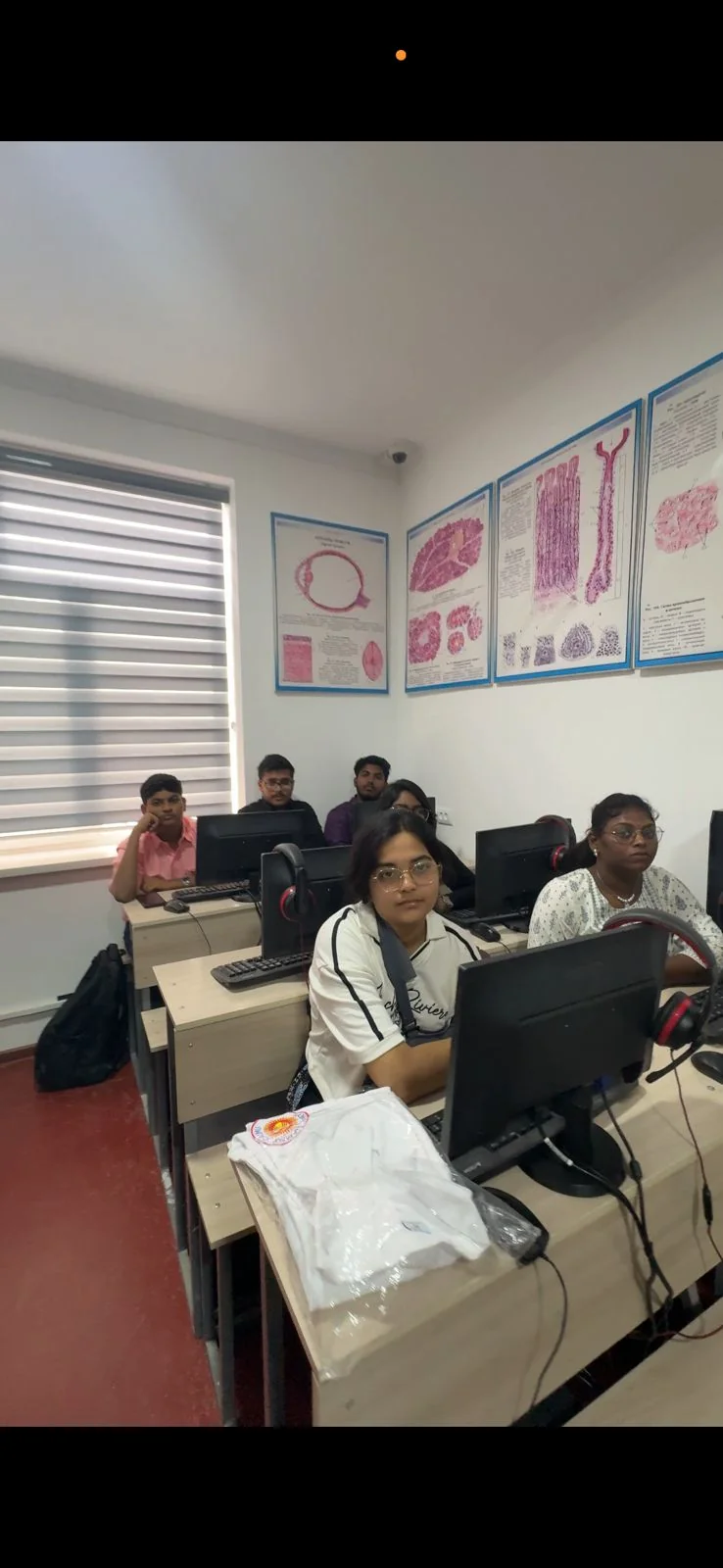 Students in classroom